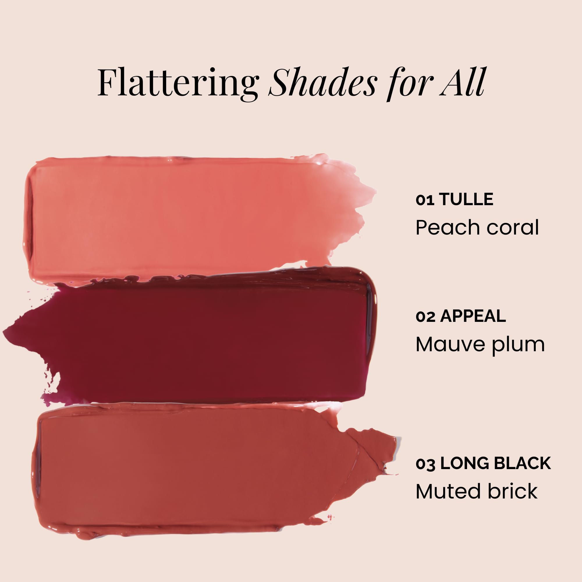 BEIGIC Flush Lip & Cheek Balm 02 Appeal – Vegan Buildable Color for Lips & Cheeks | Mauve Plum