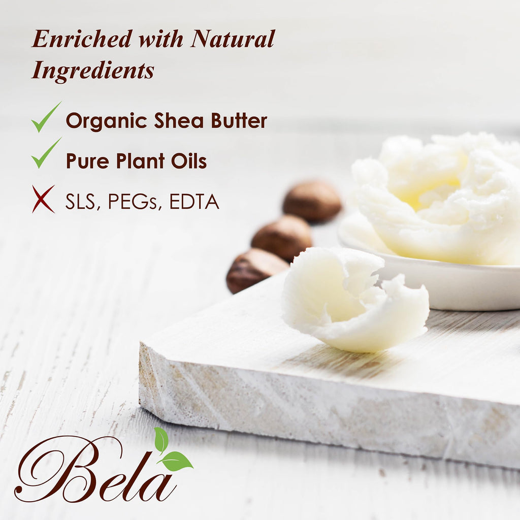 BELA Triple Milled Soap Variety Pack – 12 Bars, 3.3 oz Each, Organic Shea Butter | Made in Australia