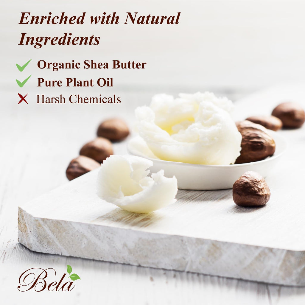 BELA Triple Milled Soap Variety Pack – 6 Bars, 3.3 oz Each, Made in Australia