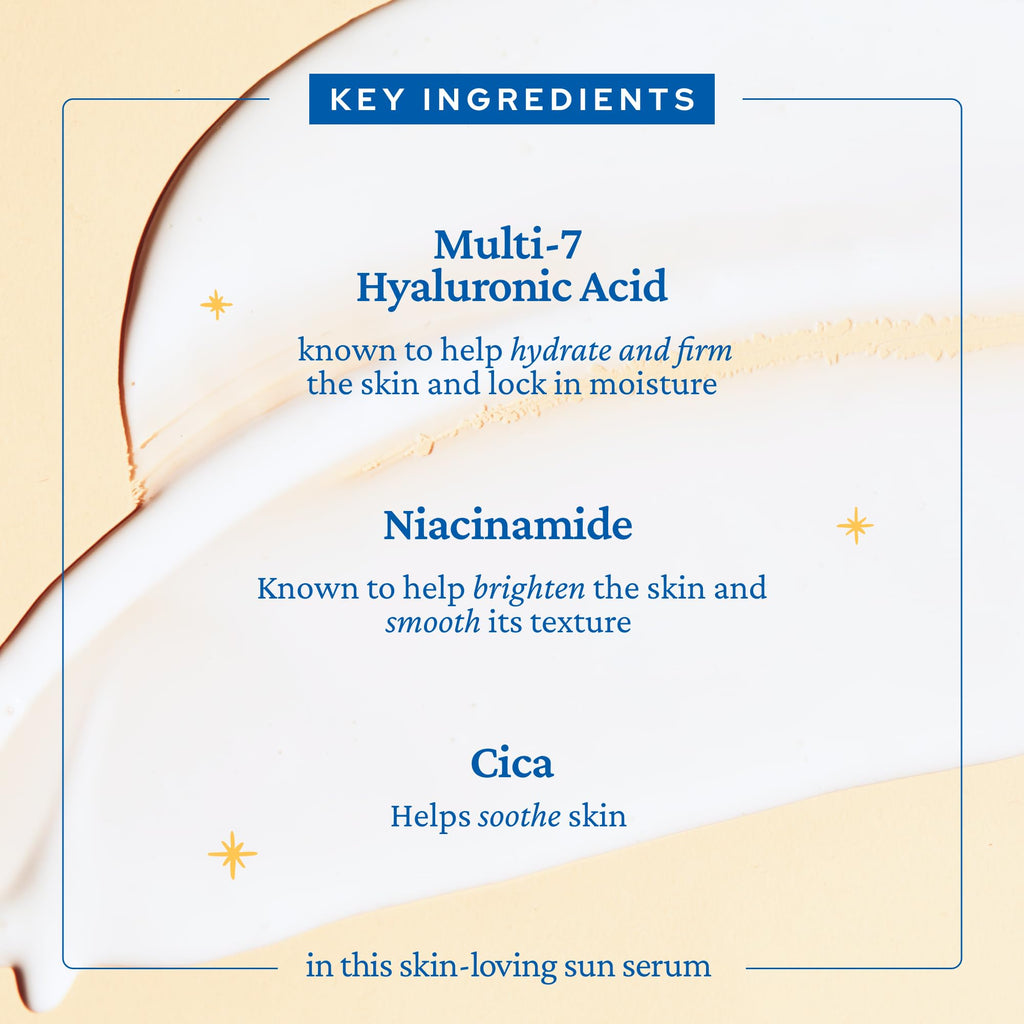 belif Milky Niacinamide Sunscreen SPF 40 – Lightweight, Invisible Sun Serum with 7 Types of Hyaluronic Acid