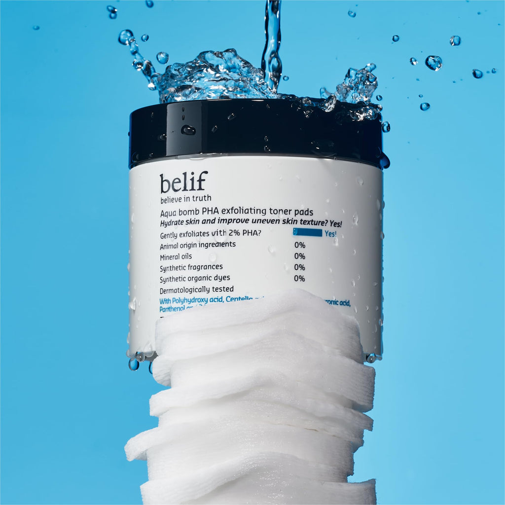 belif PHA 2% Toner Pads – Gentle Exfoliation & Hydration for Sensitive Skin