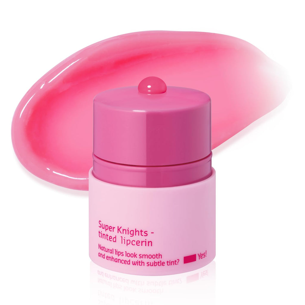 belif Super Knights Lipcerin Berry – Hydrating Tinted Lip Butter with Peptides & Multivitamin Complex