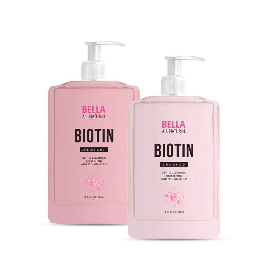 Bella All Natural Biotin & Collagen Shampoo for Hair Growth
