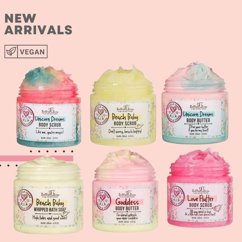 Bella and Bear Goddess Body Butter Scar Cream – Hydrating Vegan Moisturizer