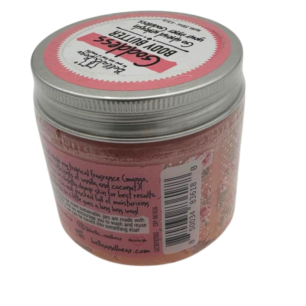 Bella and Bear Goddess Body Butter Scar Cream – Hydrating Vegan Moisturizer