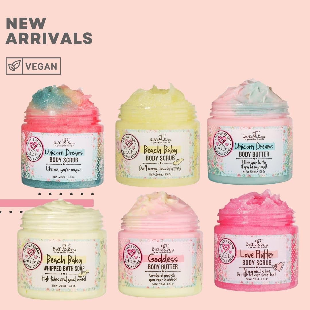 Bella and Bear Goddess Whipped Soap – Moisturizing Body Wash & Shave Cream
