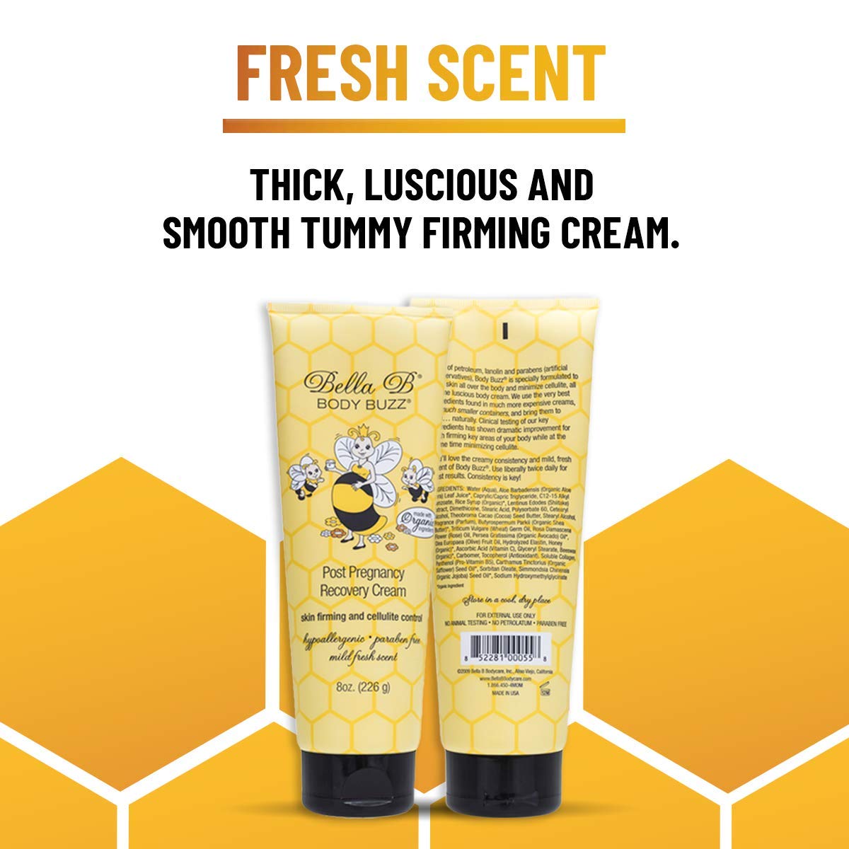 Bella B Bundle: Silk & Honey Body Cream, Body Buzz Recovery Cream, and Tummy to Toes Leg & Foot Cream