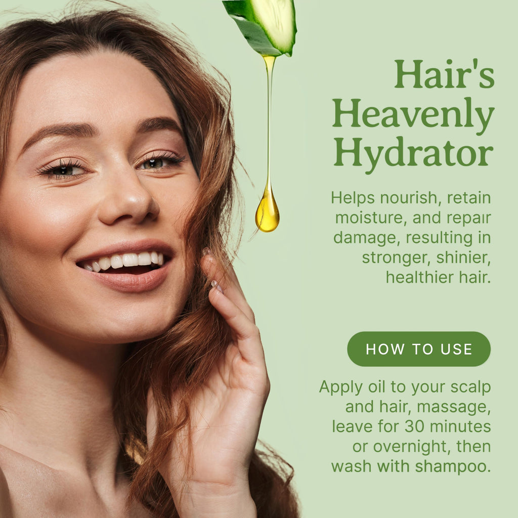 Bella Terra Oils Cucumber Seed Oil 4 oz | Hydration, Linoleic Acid & Phytosterols for Skin