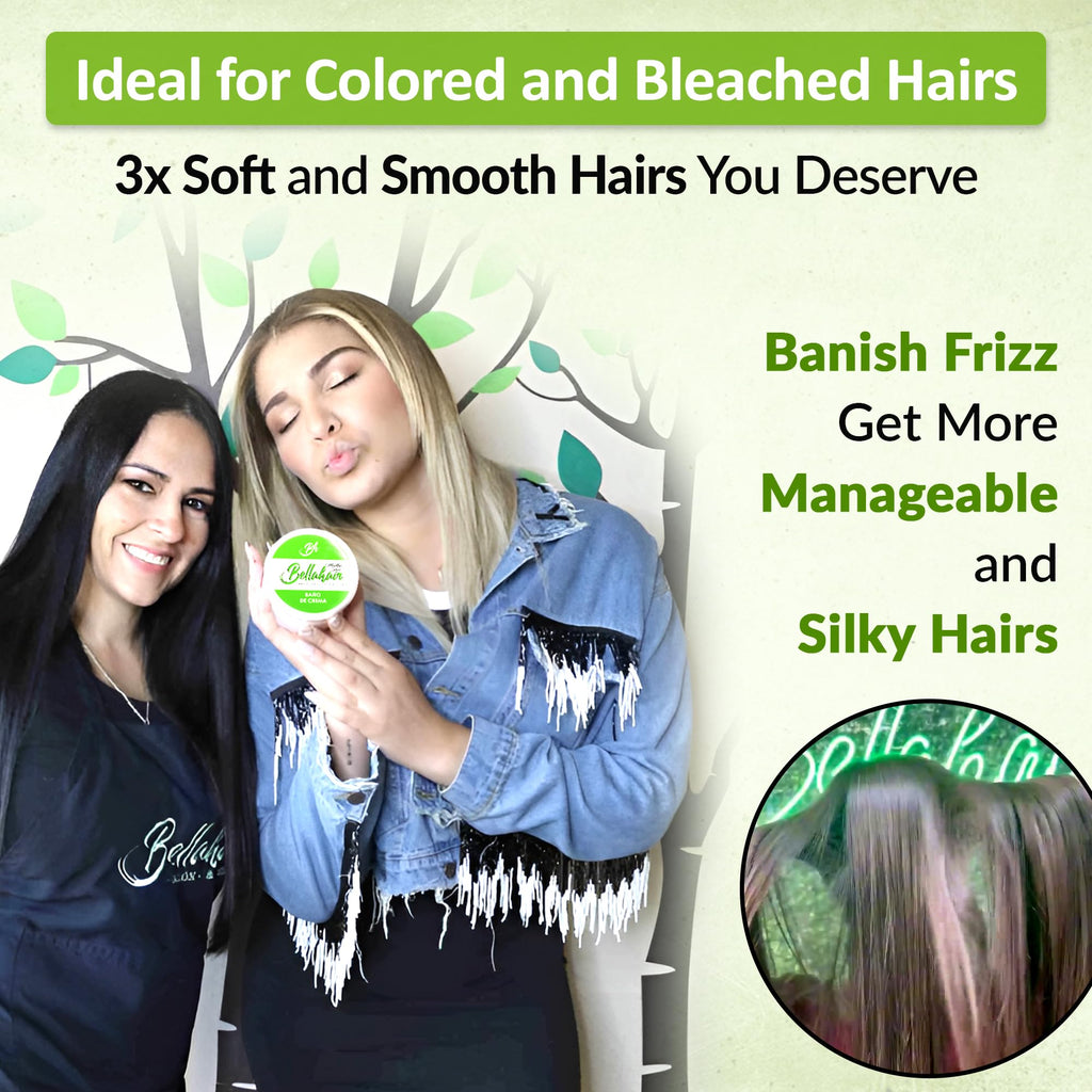 Bellahair Hydrating Hair Mask – Organic Intense Repair for Dry, Damaged Hair | All Hair Types