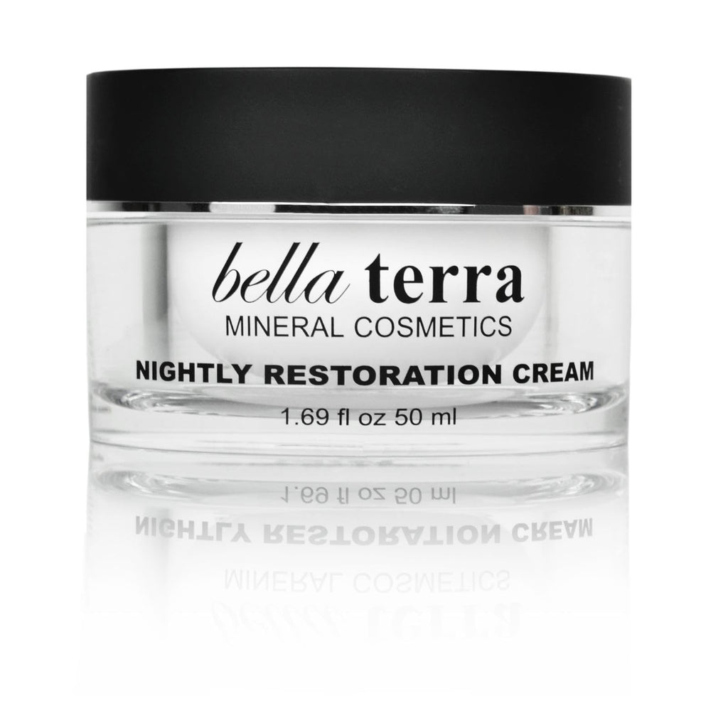Bellaterra Cosmetics Nightly Restoration Facial Moisturizer | Overnight Hydration