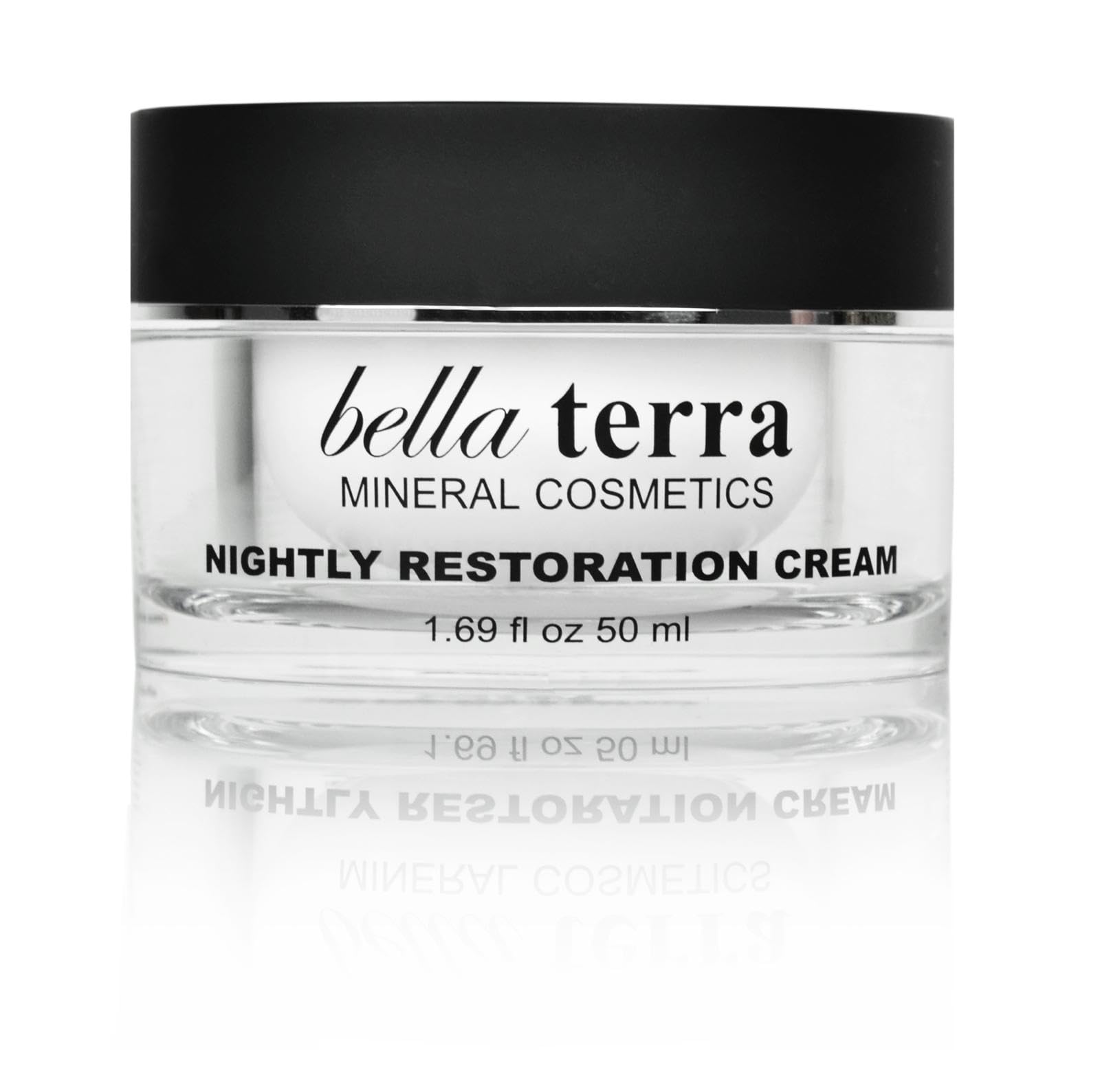 Bellaterra Cosmetics Nightly Restoration Facial Moisturizer | Overnight Hydration