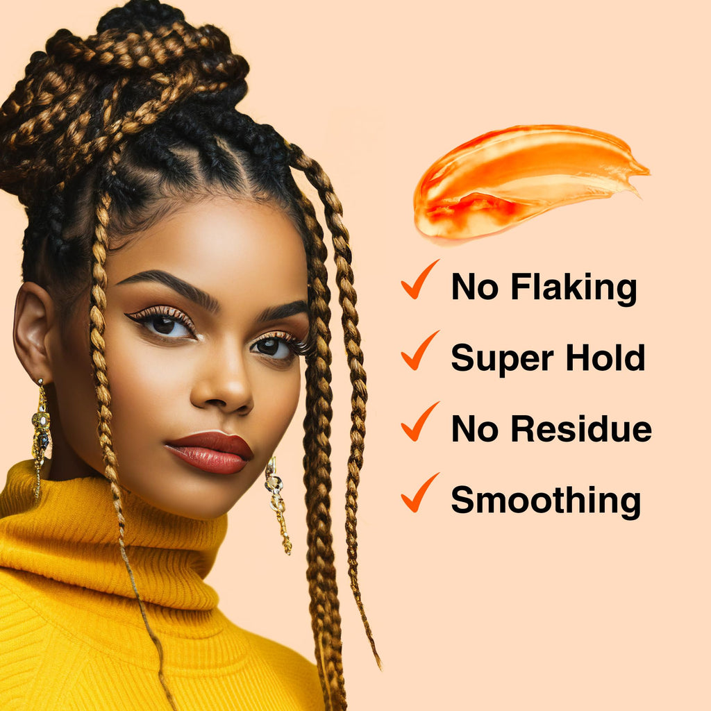 Bellatique Grip N Glide Braiding Gel – Maximum Hold for LOCs & Twists, No Flaking
