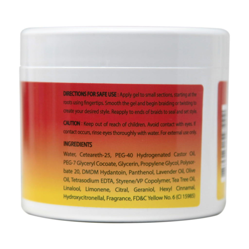 Bellatique Grip N Glide Braiding Gel – Maximum Hold for LOCs & Twists, No Flaking