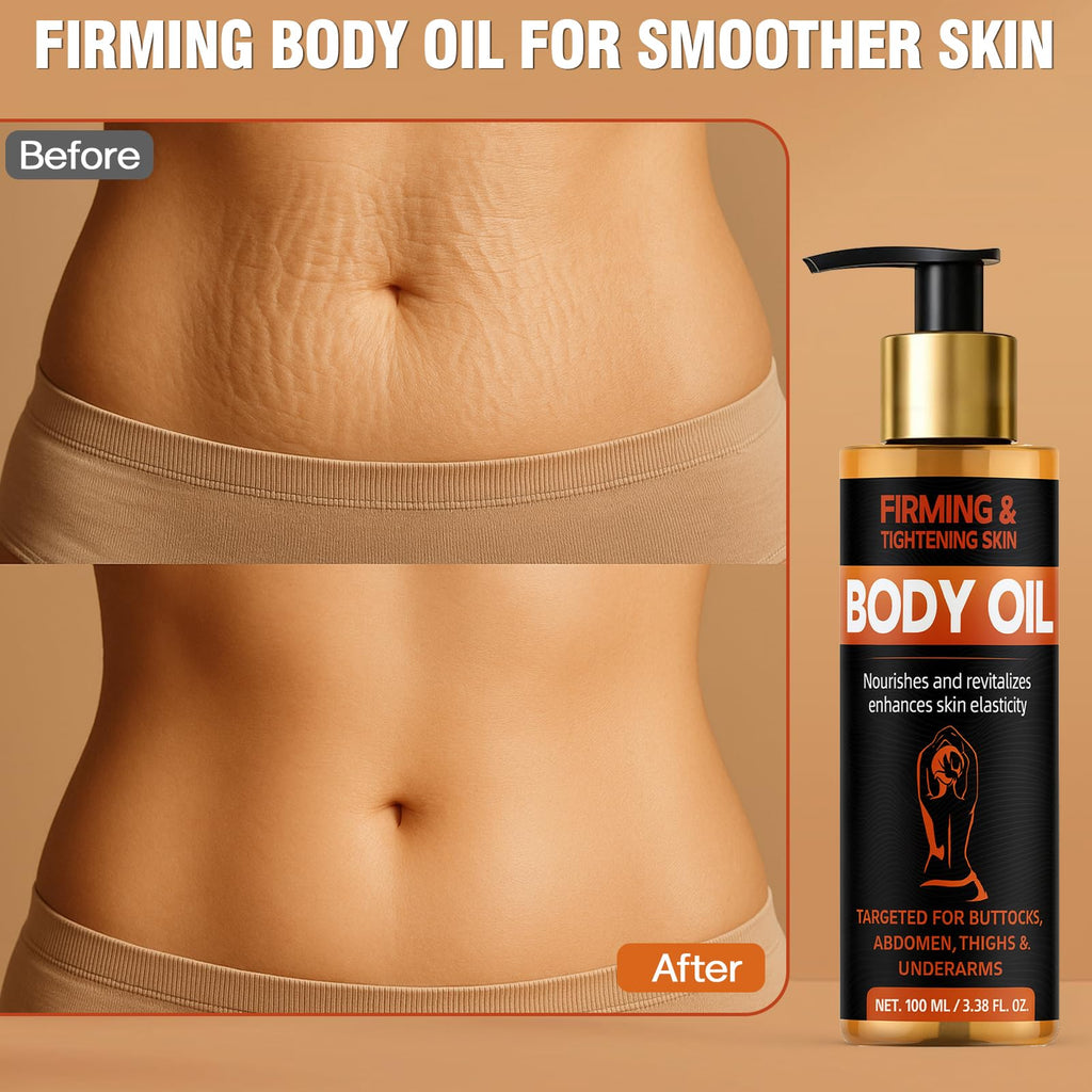 Bellisinno Body Firming Oil 3.38 oz – Hydration & Skin Tightening