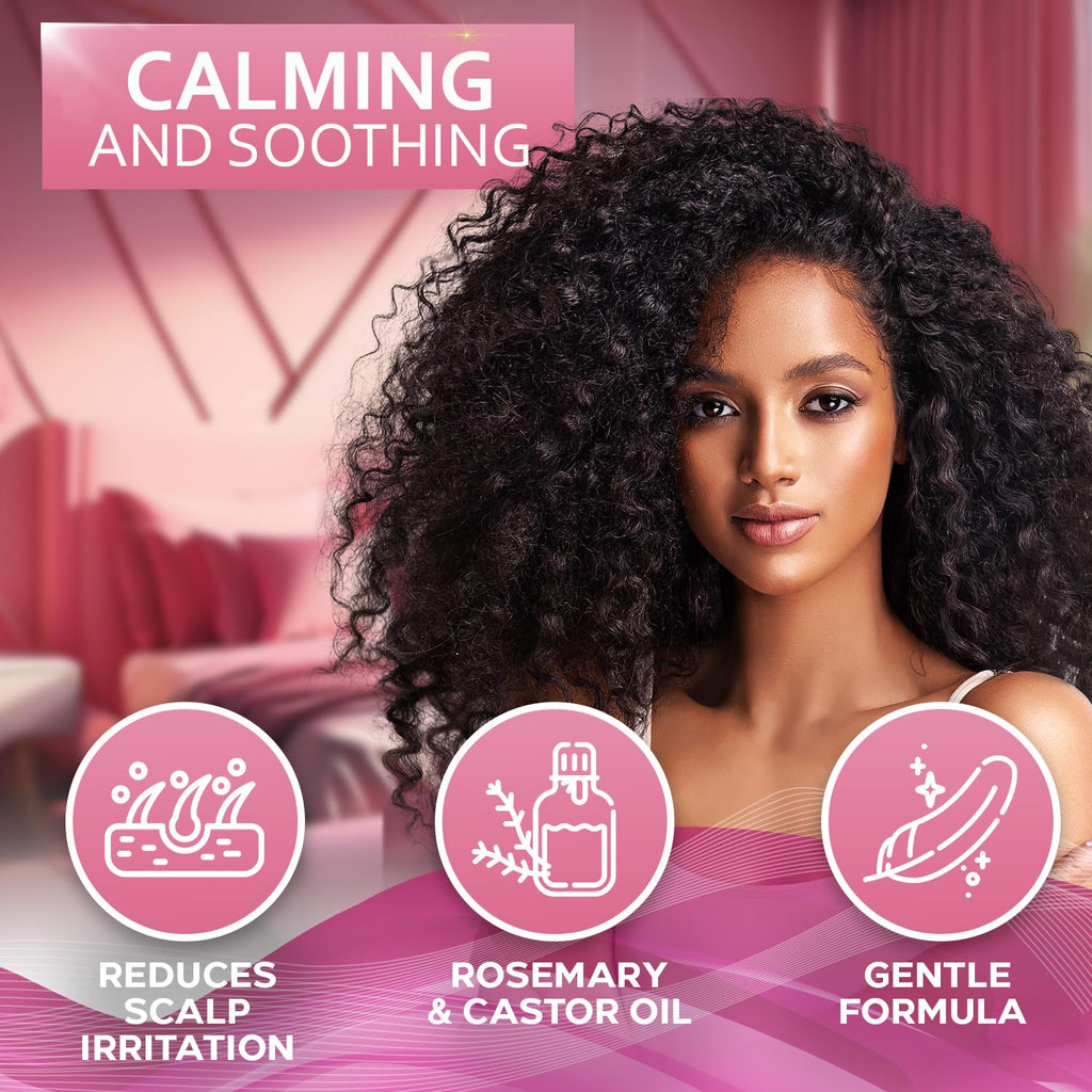 Bellisso Rice Water Spray for Hair – Rosemary, Biotin & Castor Oil – Leave-In Thickening Care