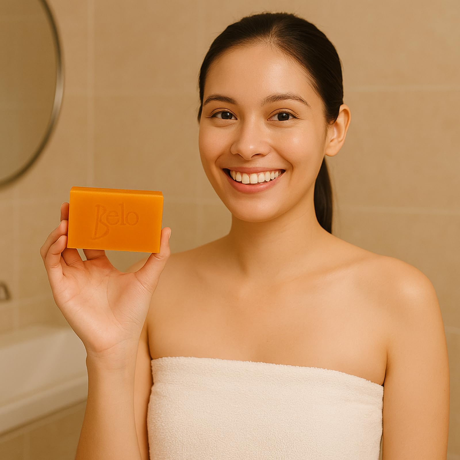 Belo Essentials Intensive Cleansing Bar with Tranexamic Acid | Daily Brightening Cleanser (3x65g)