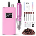 Beloving Portable Nail Drill 45000RPM – Cordless Nail File Kit (11 Bits, 50 Bands)