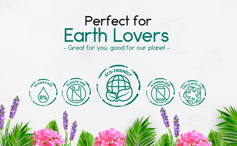BeNat 2-Pack All Natural Deodorant – Lavender & Geranium | Aluminum Free, Zero Waste