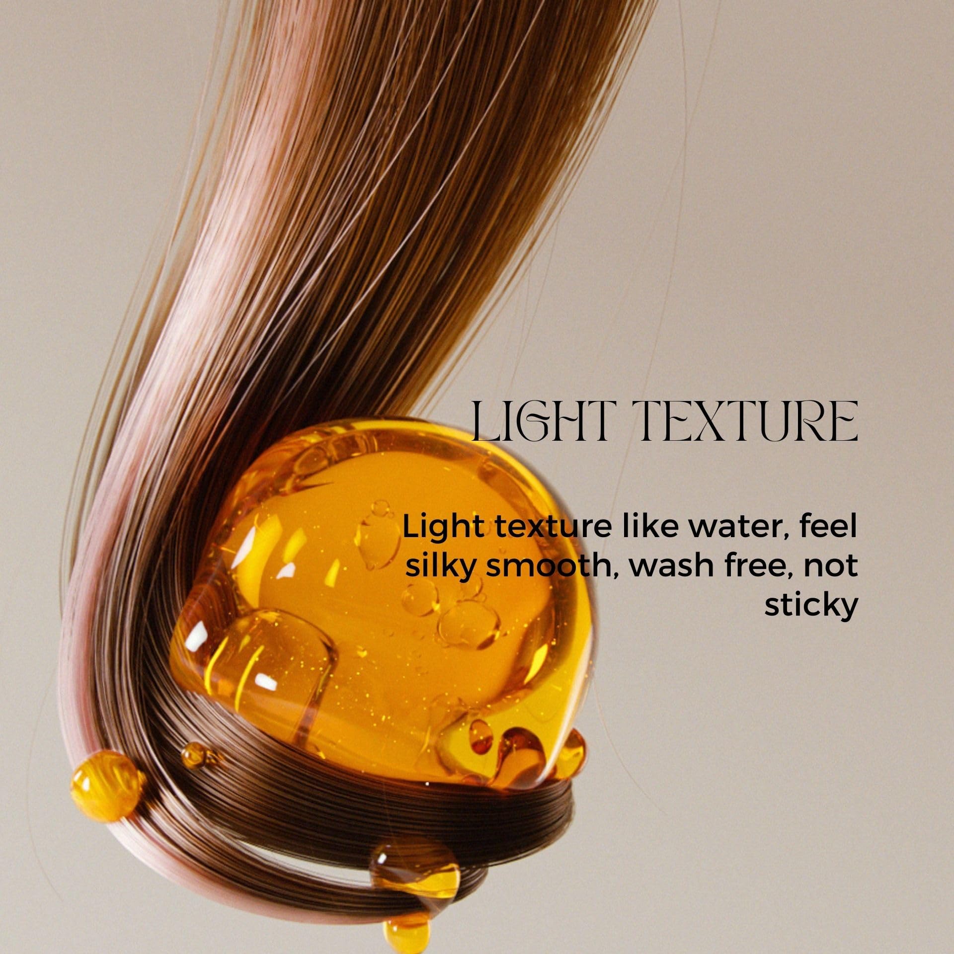 Benatu Hair Perfume Oil Lily Sandalwood + Argan Heat Protection Spray — Nourish, Frizz Control, 2.7 fl oz