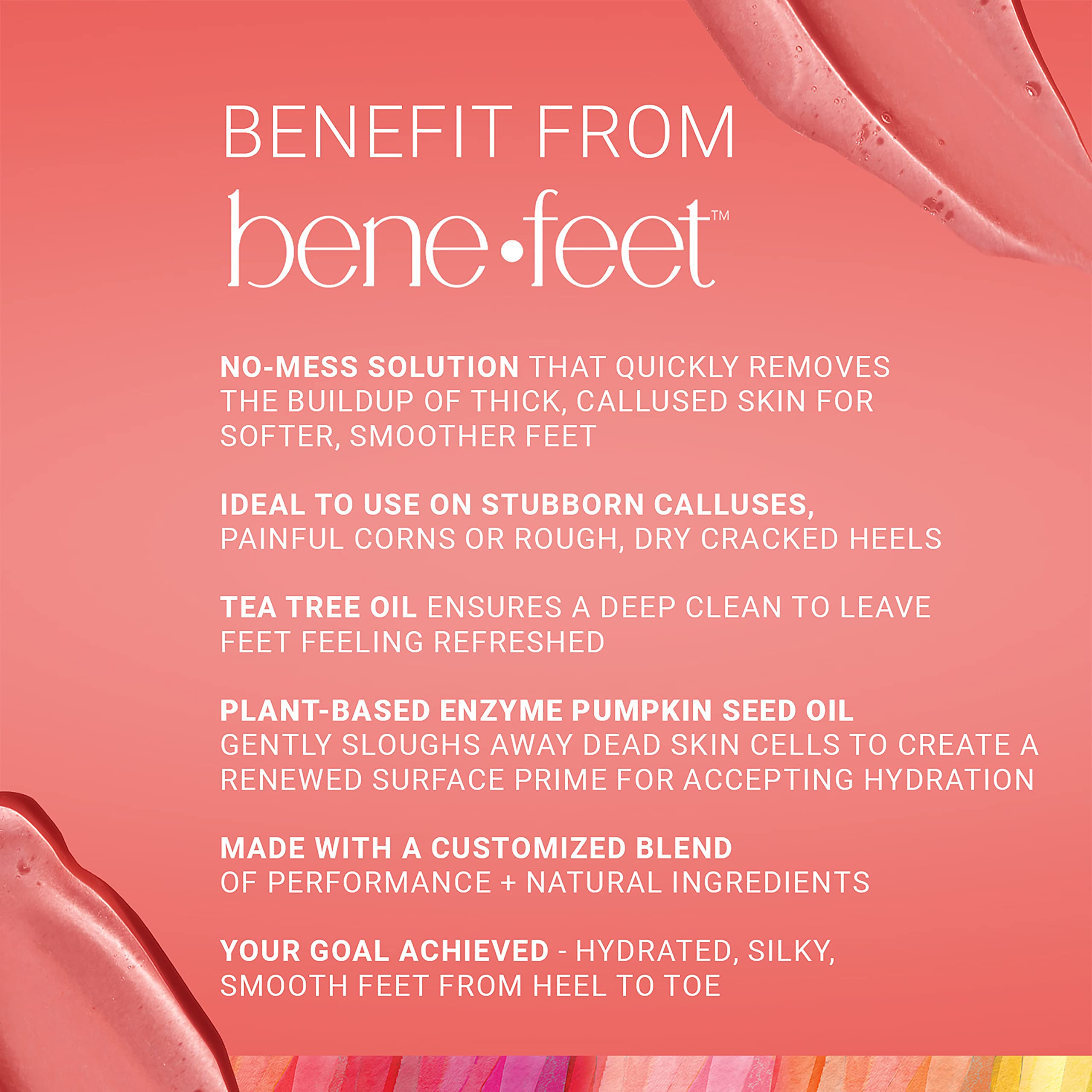 Benefeet Best Foot Forward Peeling Spray – Exfoliate, Hydrate & Smooth Cracked Heels, 6.7 oz