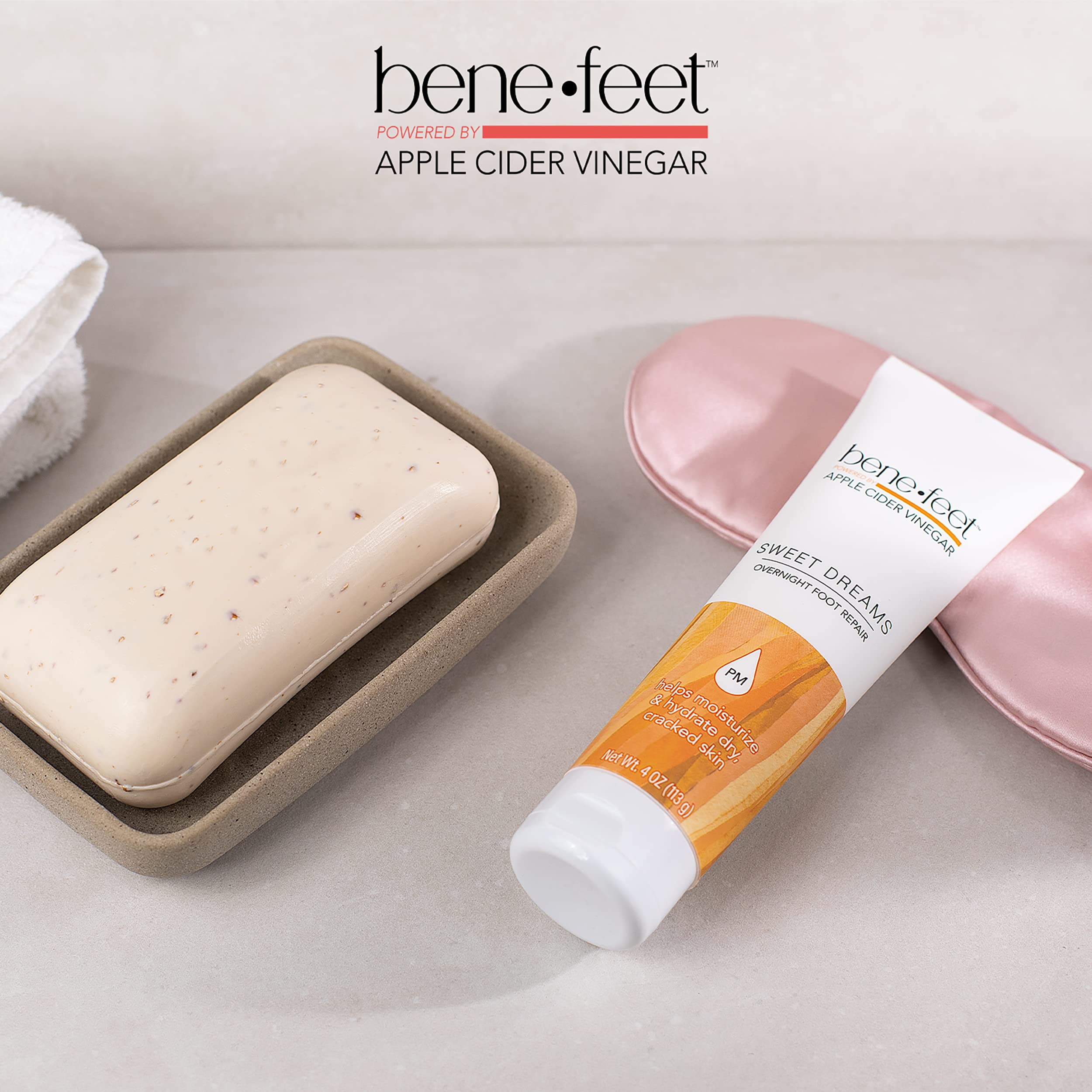 Benefeet Sweet Dreams Overnight Foot Repair – Detox, Hydrate & Soften Dry Feet (4oz)