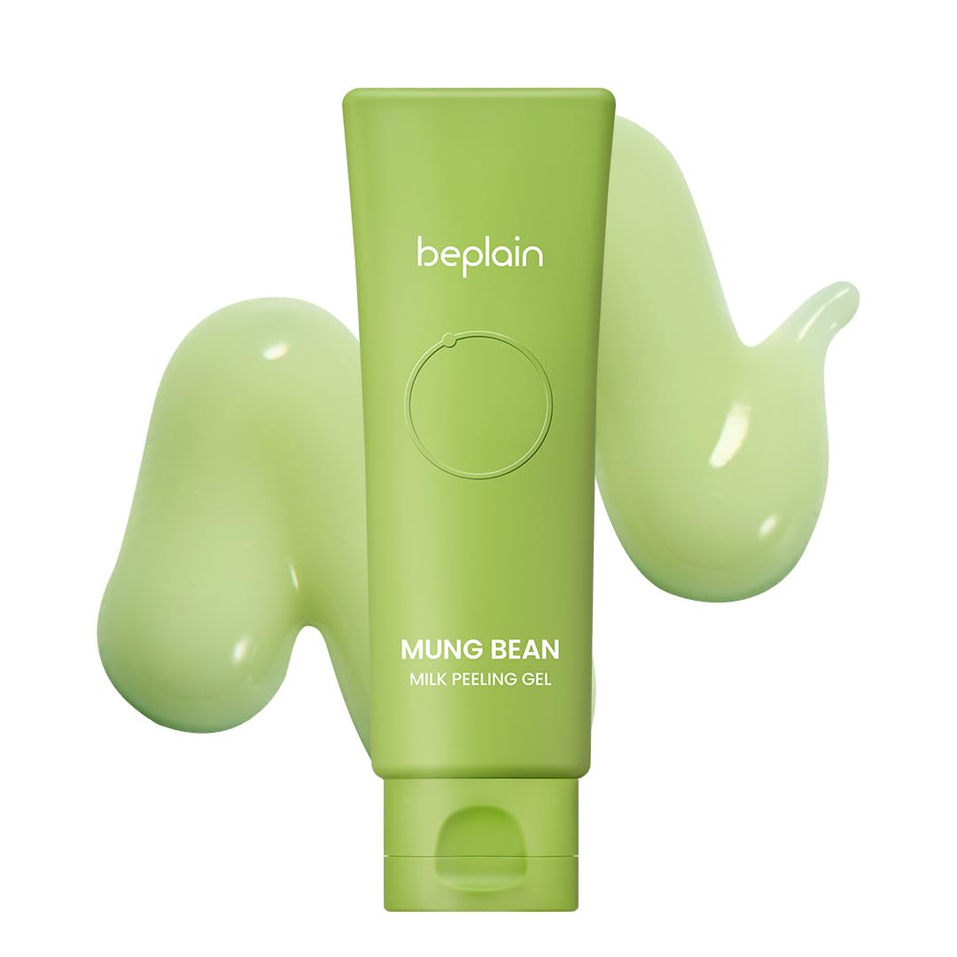 Beplain Mung Bean Milk Peeling Gel - Fragrance-Free Gentle Exfoliator (120 ml) | Korean Skincare