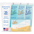 BERGMAN KELLY Hotel Toiletries Bundle – Tropical Waterfall, 1 oz Each, 125 Pieces | 5-Piece Set