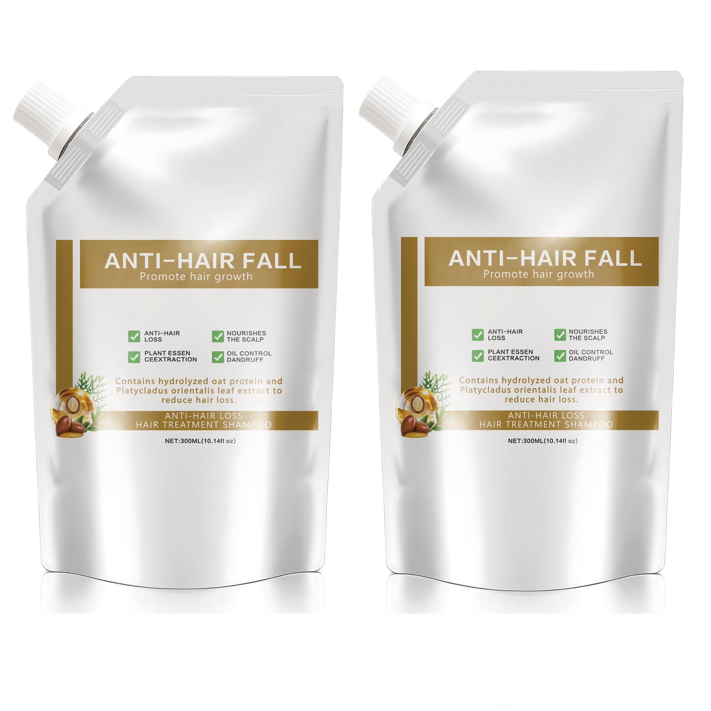 Bership Anti-Hair Loss Shampoo for Women – Botanical Care, All Hair Types, 2 x 200ml