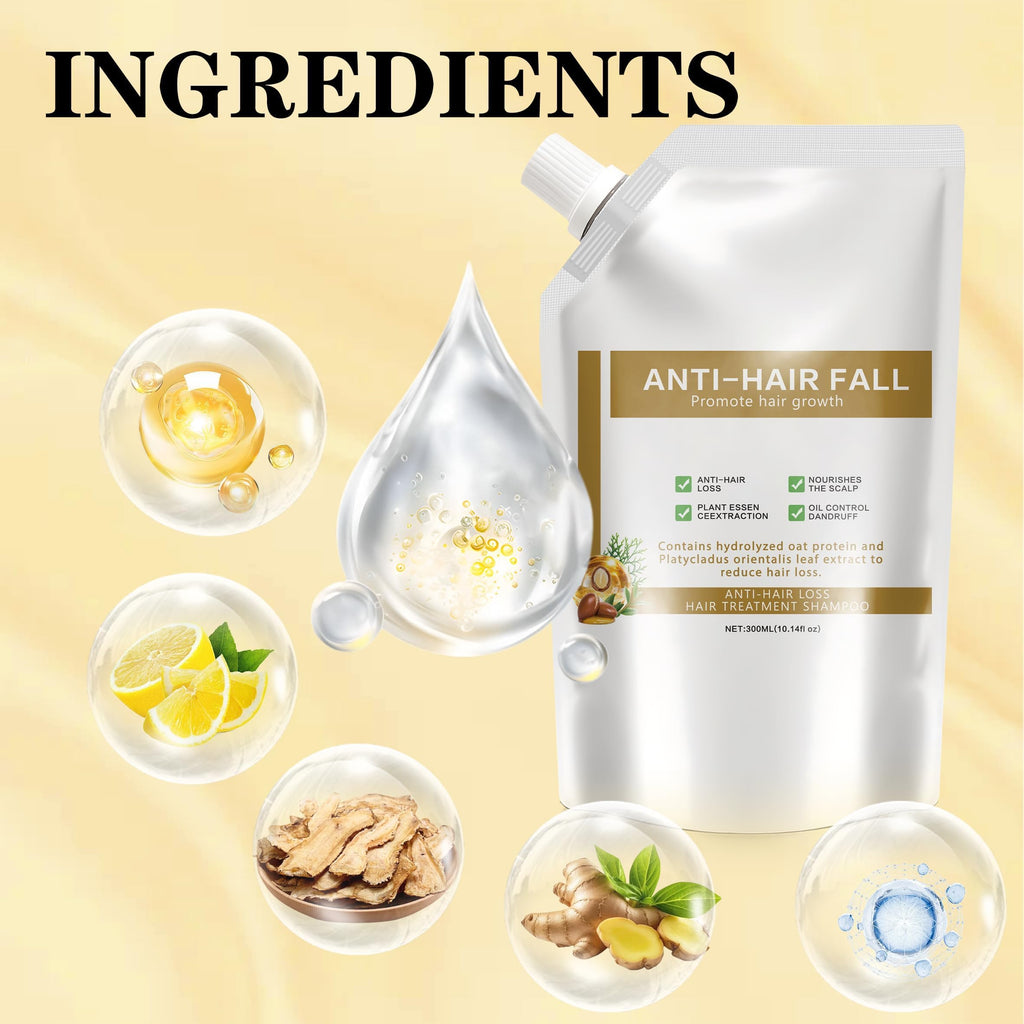 Bership Anti-Hair Loss Shampoo for Women – Botanical Care, All Hair Types, 2 x 200ml
