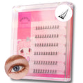 Bershnor Self-Adhesive Bottom Eyelashes Spike Cluster – Glueless, 5-7mm Mix