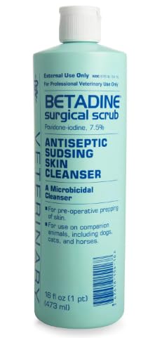 Betadine 7.5% Antiseptic Sudsing Skin Cleanser — Unscented Gel for All Skin Types