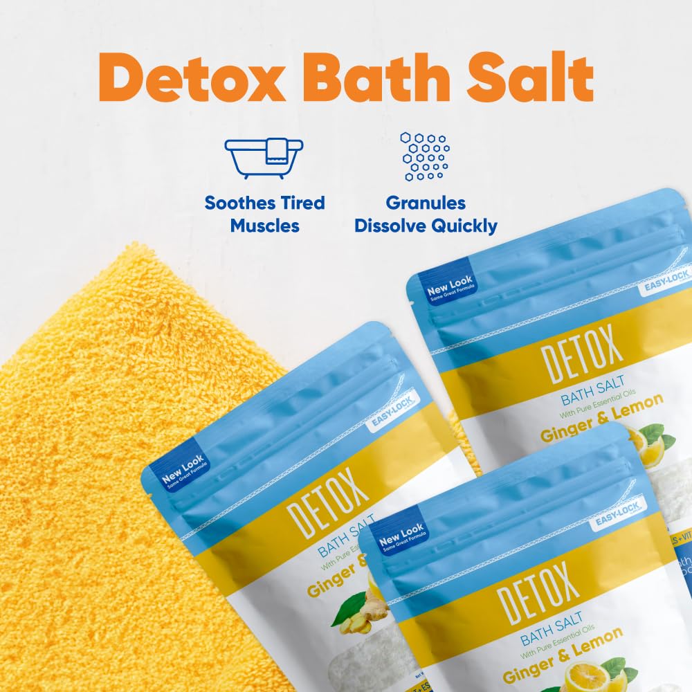 Detox Bath Salt (3-Pack) – 6 Lbs Total | Better Bath Better Body