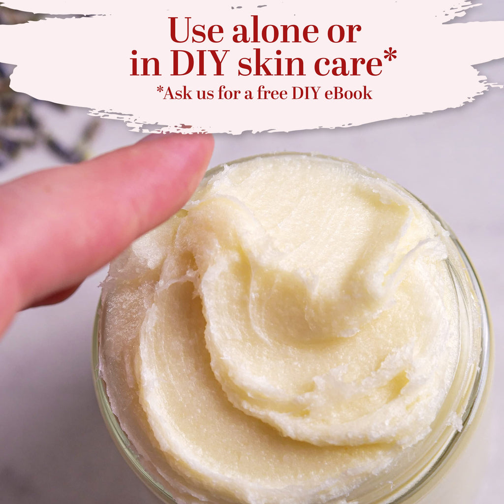 Better Shea Butter Cupuacu Butter – Raw & Unrefined, 16 oz | DIY Lotion Base, Hair & Skin