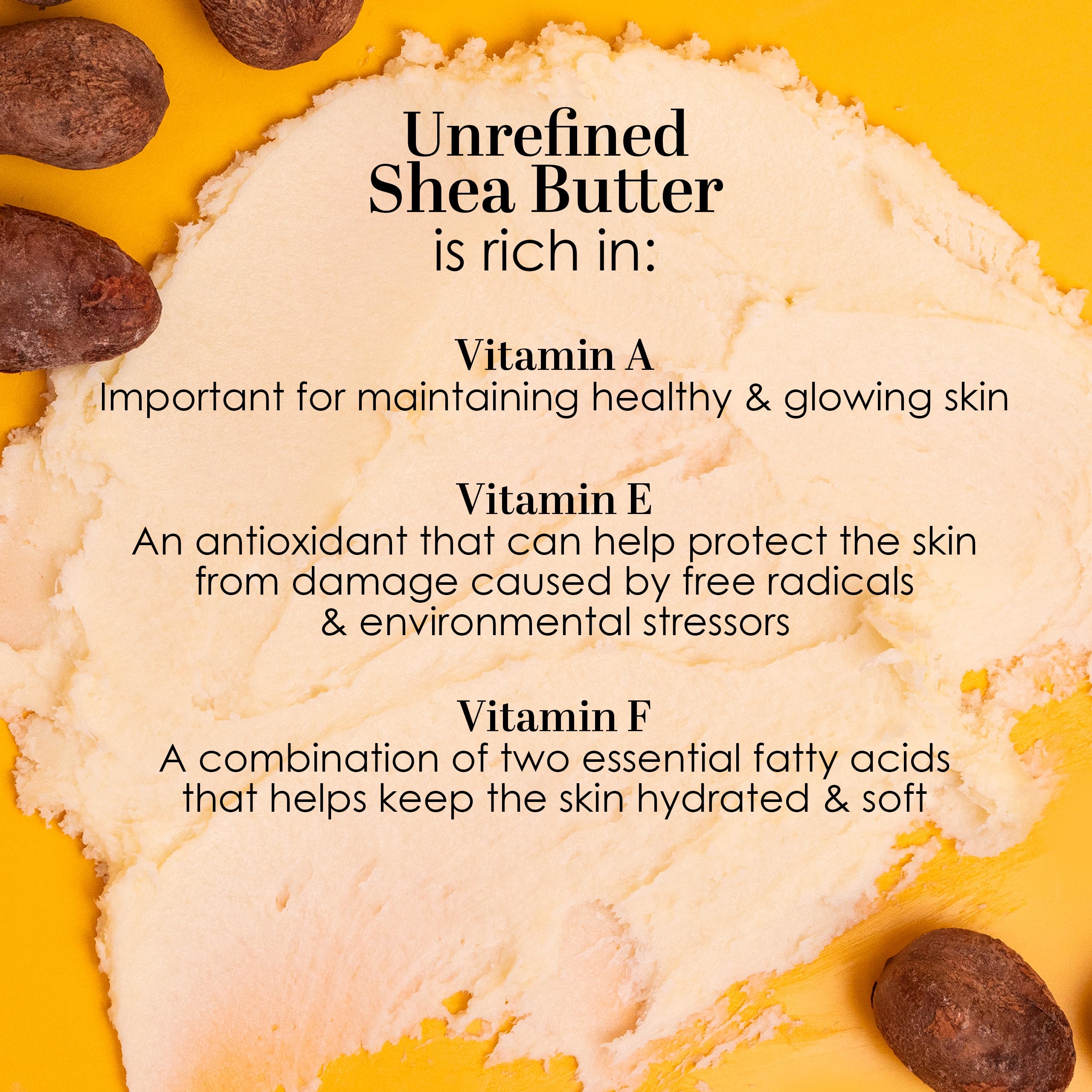 Raw Shea Butter – 8 oz, 100% Pure African Unrefined | Better Shea Butter