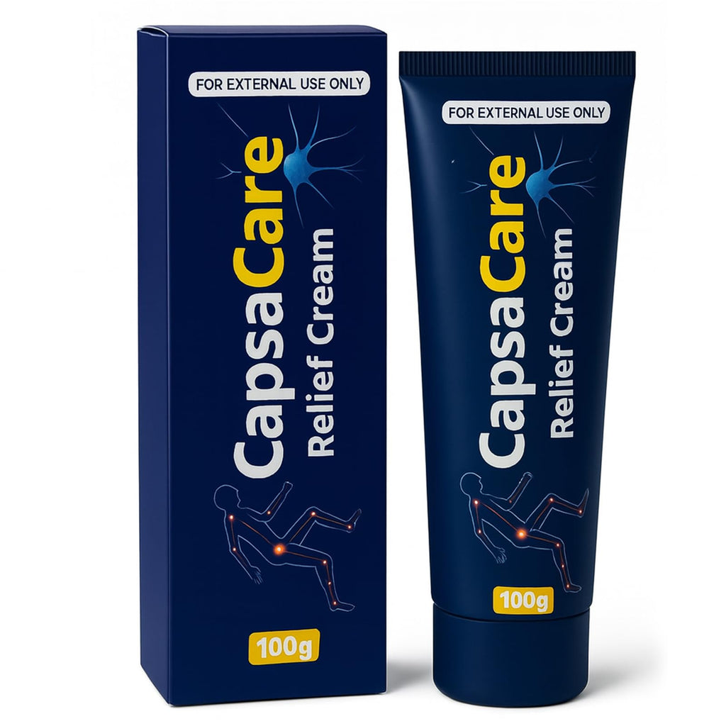 Beuifvo CapsaCare Neuropathy Relief Cream with Capsaicin, Arnica & Menthol | 100g