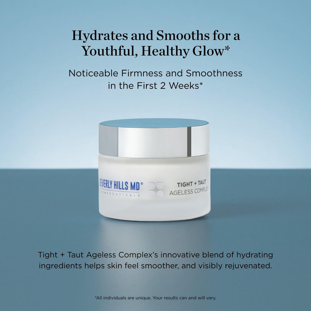 Beverly Hills MD Tight + Taut Ageless Complex – Anti-Aging Face Cream with Peptides & Botanical Extracts, 50 ml