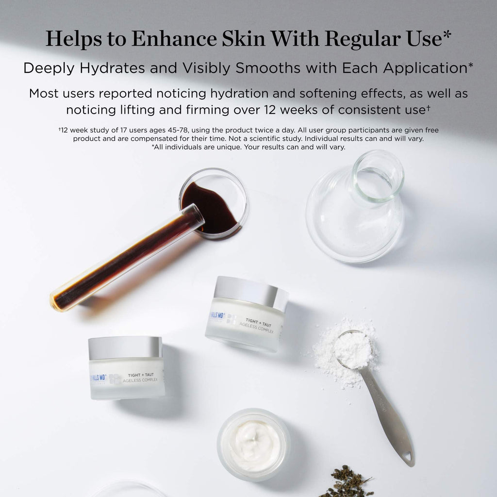Beverly Hills MD Tight + Taut Ageless Complex – Anti-Aging Face Cream with Peptides & Botanical Extracts, 50 ml