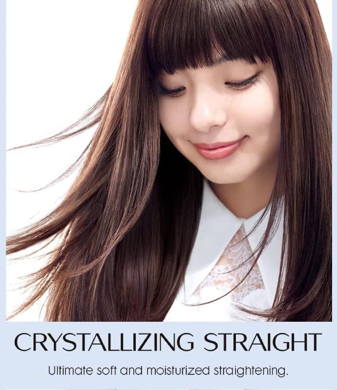 Beverly Professional Hair Rebonding Kit – Crystallizing Straightener, Neutralizing Cream & Brush (2023 Renewal)
