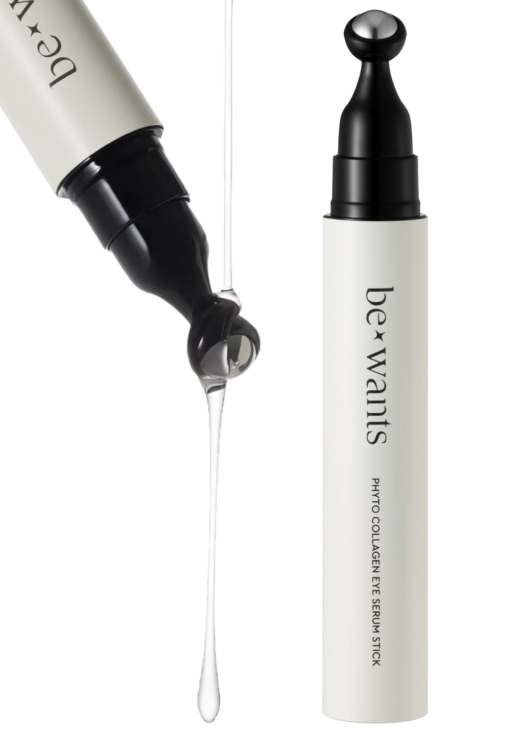 BE+WANTS Instant Eye Bag Remover – Cooling Serum Roller for Puffiness & Dark Circles