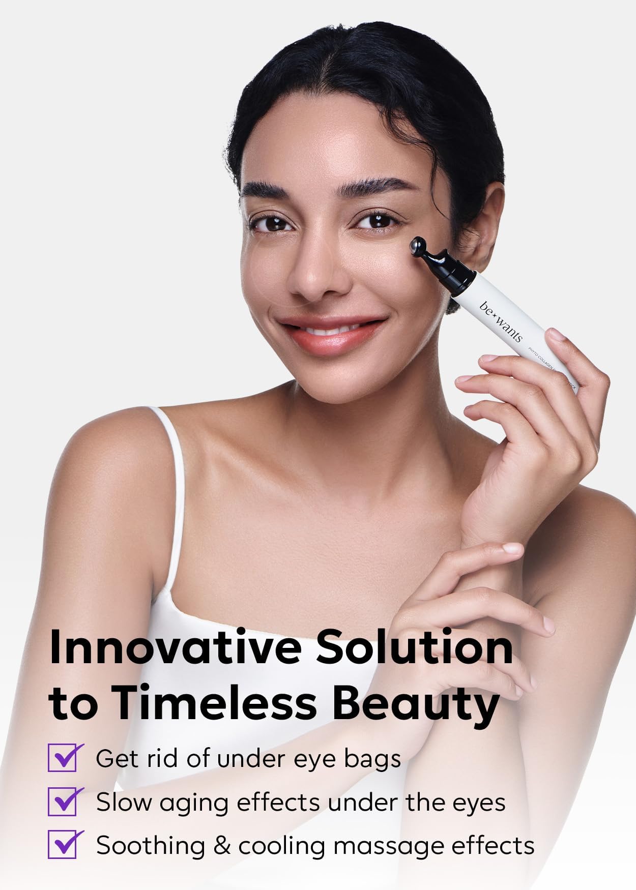 BE+WANTS Eye Serum Stick & Cica Collagen Lifting Cream — Hydration, Lifting & Neck Décolleté Care