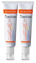 Bezwecken Transitions 2oz Creme – Topical Wrinkle Treatment for Face & Neck | Paraben Free, 60-Day Supply (2-Pack)