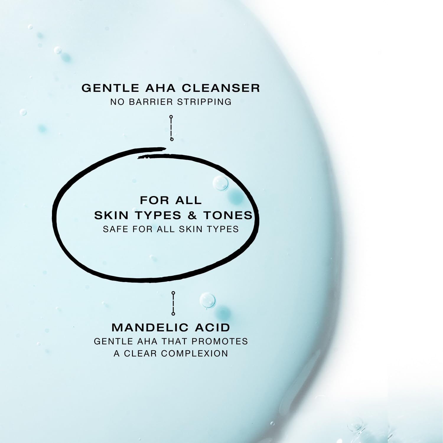 Biba De Sousa Mandelic Cleansing Gel – Gentle, Sulfate-Free AHA Cleanser for All Skin Types
