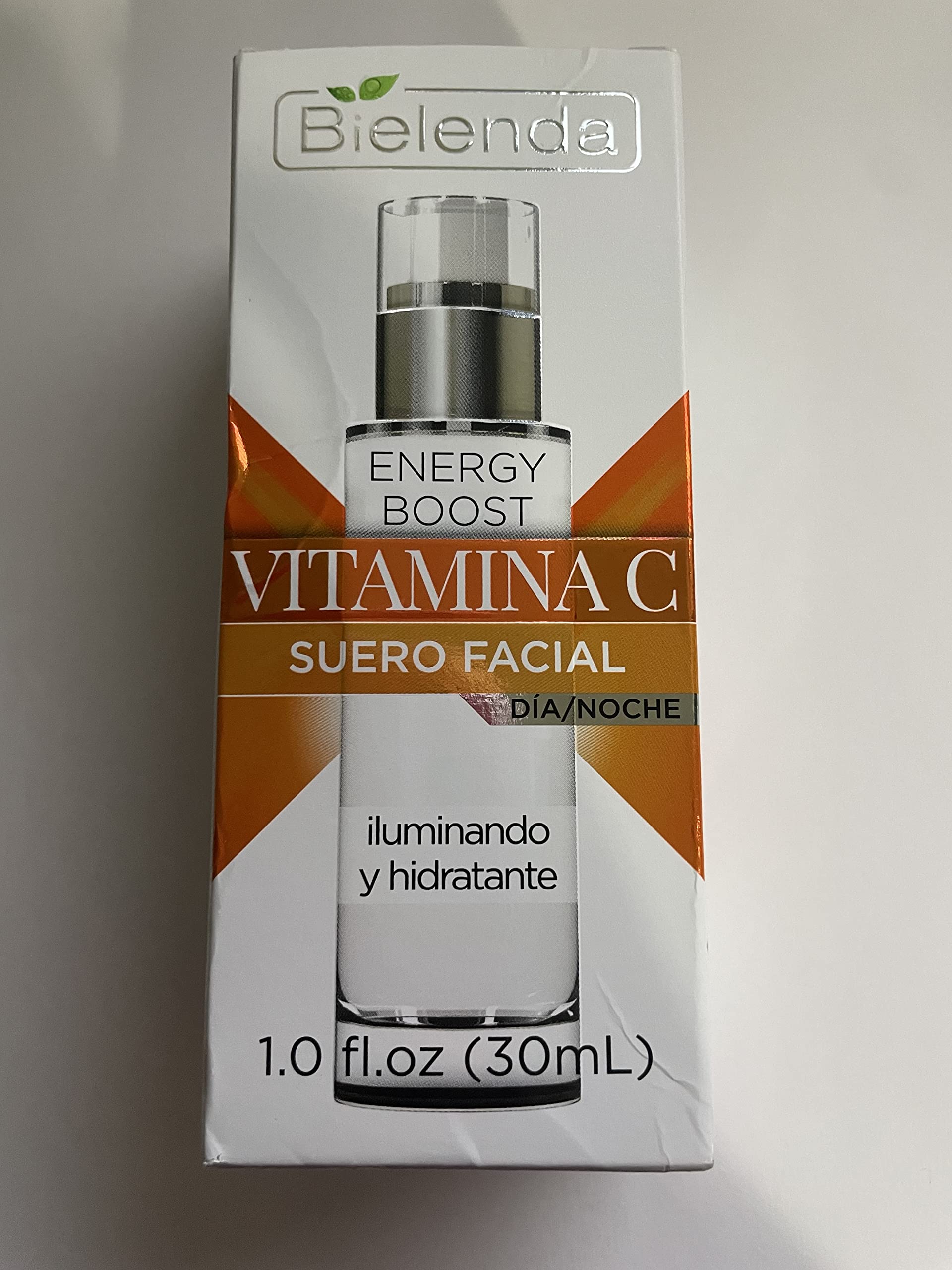 Bielenda Energy Boost Vitamin C Serum – Brightening & Hydrating, 1 oz