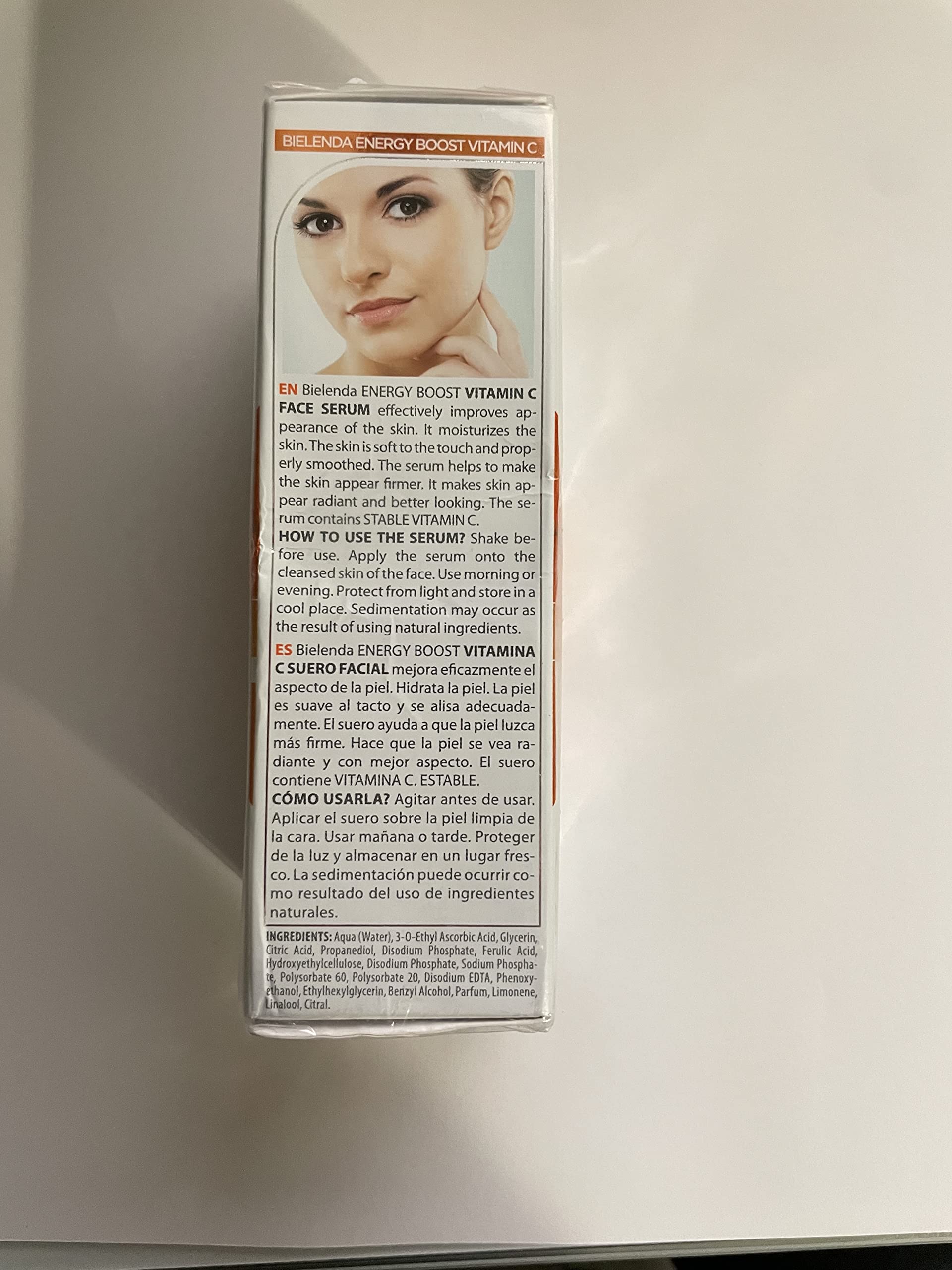 Bielenda Energy Boost Vitamin C Serum – Brightening & Hydrating, 1 oz