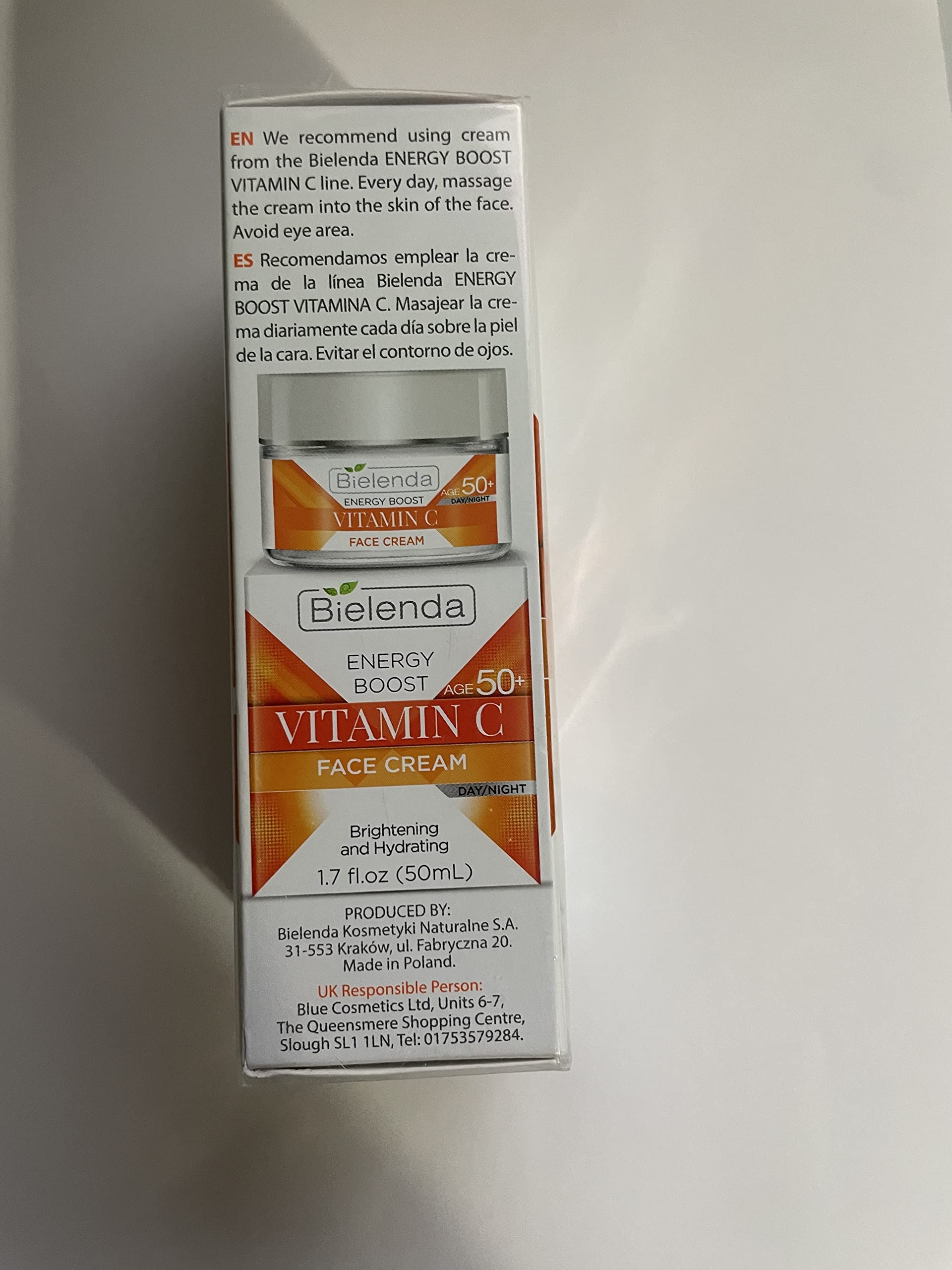 Bielenda Energy Boost Vitamin C Serum – Brightening & Hydrating, 1 oz