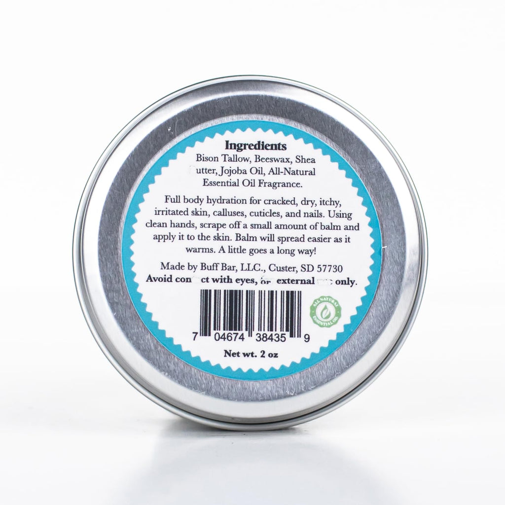 Big Crazy Buffalo Pure Bison Tallow Balm – Mineral Pool Scented Hydrating Body Butter