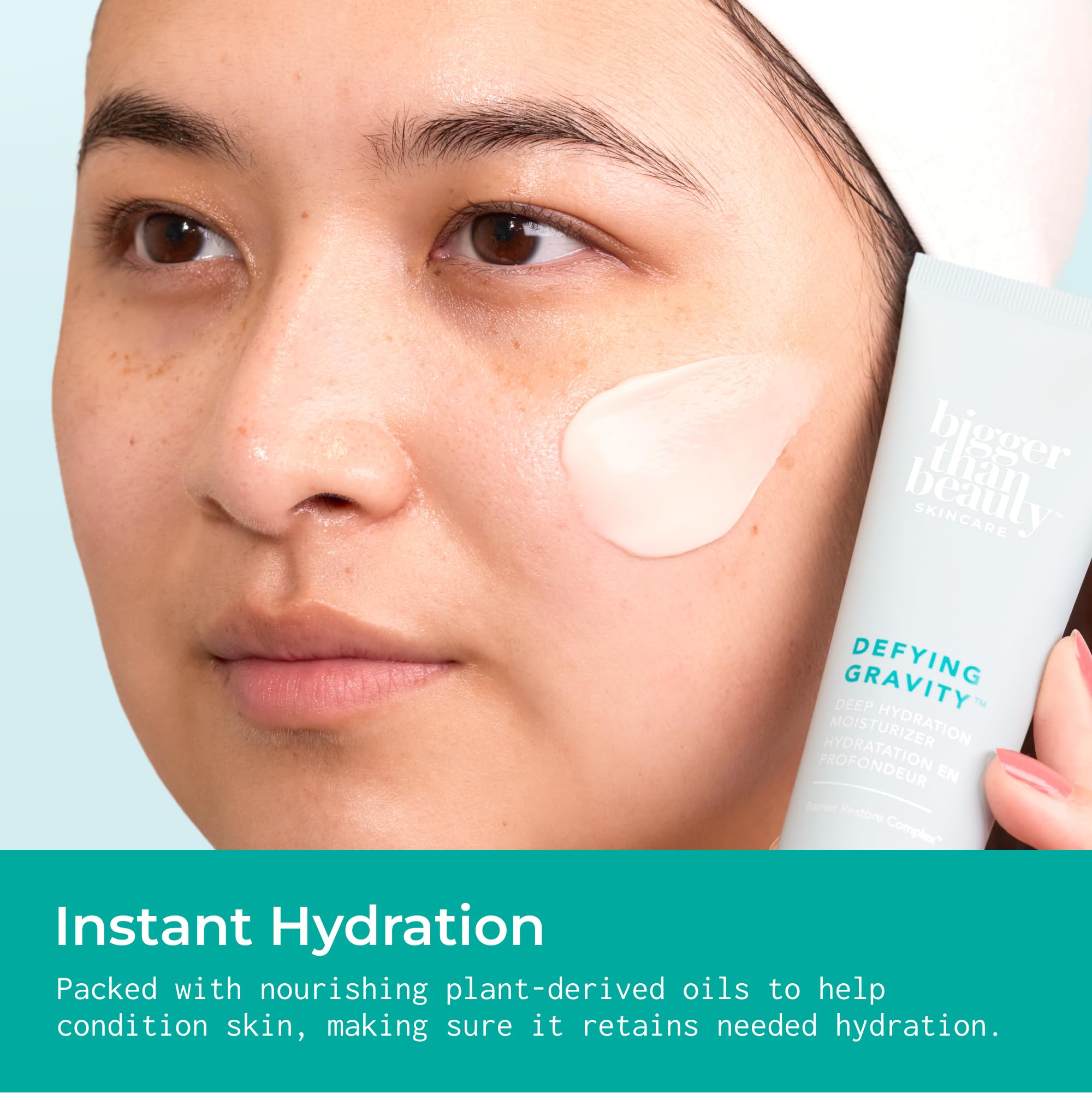 Defying Gravity Deep Hydration Moisturizer with Sea Buckthorn | Bigger Than Beauty Skincare