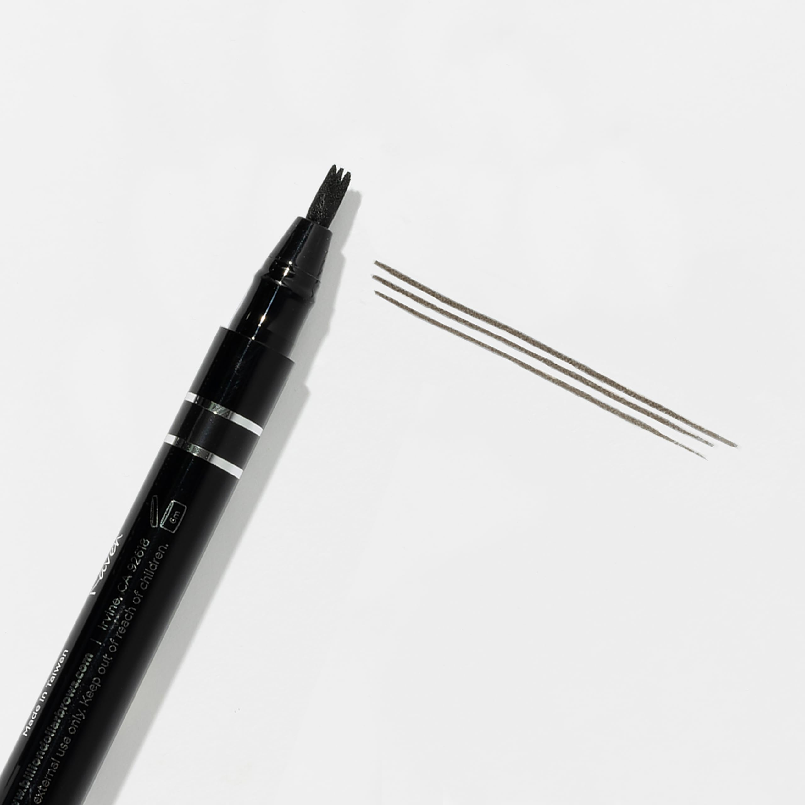 BDB Microblade Effect Brow Pen - Waterproof, Smudge-Proof, Long Lasting in Raven Black | Billion Dollar Brows