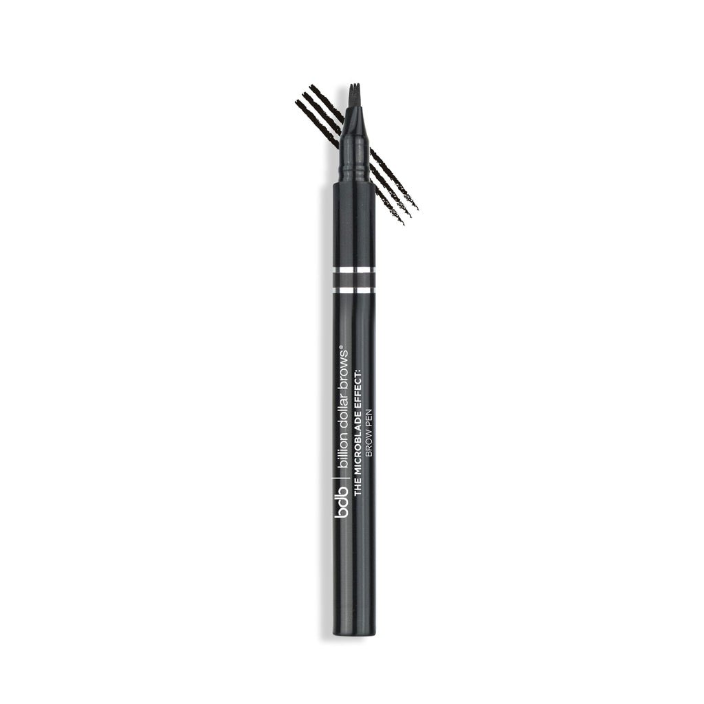 BDB Microblade Effect Brow Pen - Waterproof, Smudge-Proof, Long Lasting in Raven Black | Billion Dollar Brows