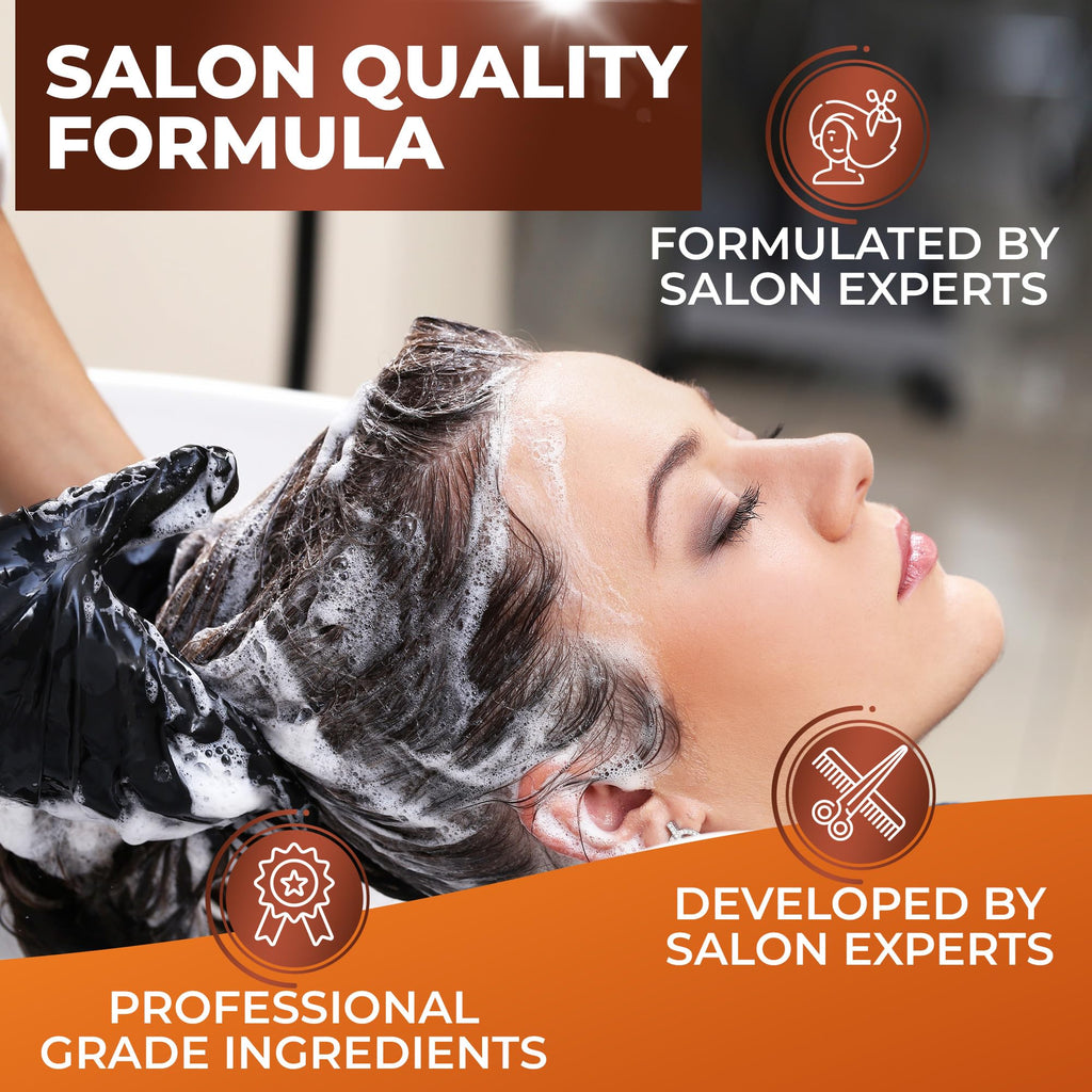 BINGO HAIR CARE Moroccan Argan Oil Shampoo – Sulfate Free, Anti-Frizz Hydration for All Hair Types